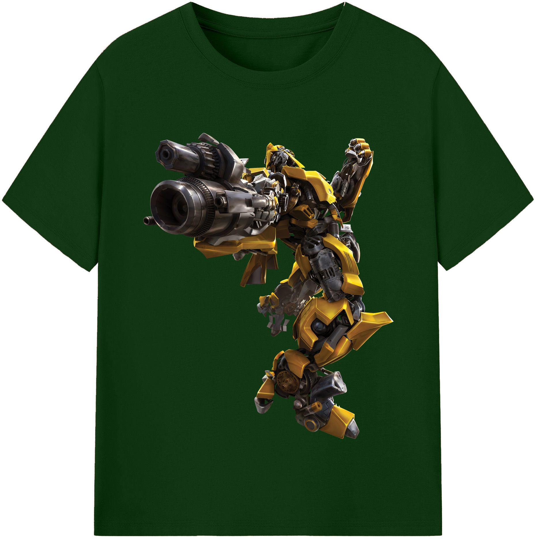 （画像用） Transformers トランスフォーマー 綿100％半袖Tシャツ（フロントプリント）